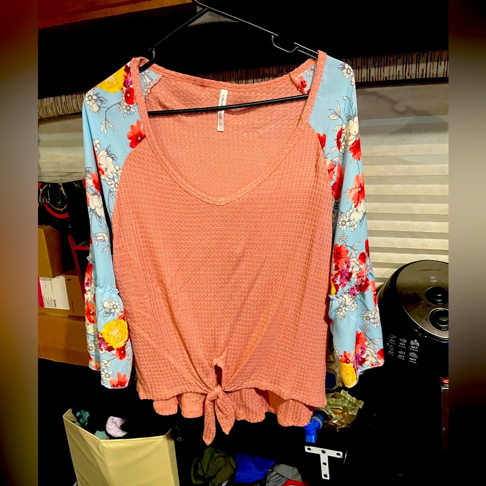 Lot of 2 ladies blouses, 1 dress, and 1 tank